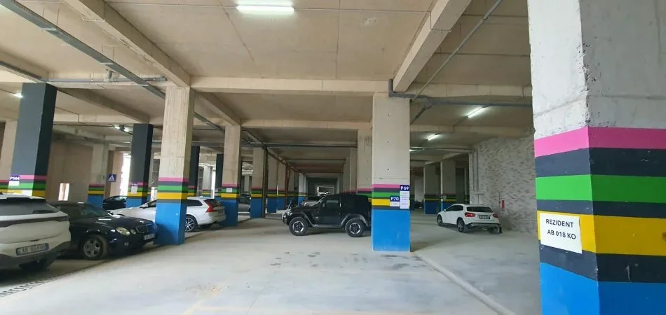 Tirane, shitet garazh | post parkimi Kati -1, 27 m² 30.000 € (Rezidenca Kodra e Diellit 2)