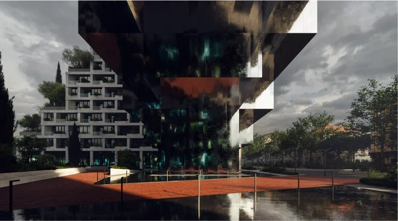 Tirane, shitet apartament 2+1+Ballkon Kati 13, 126 m² (Lion Park 2)