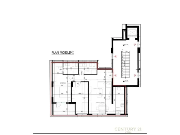 Tirane, shes apartament 2+1+Aneks+Ballkon Kati 2, 137 m² 230.000 € (Xibraku)
