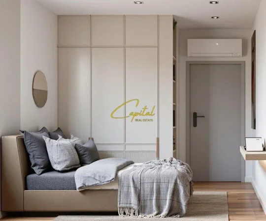 Tirane, jepet me qera apartament 1+1 Kati 8, 45 m² 590 € (ALI DEMI)