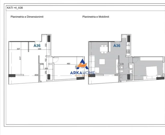 Pogradec, shitet apartament 1+1+Ballkon Kati 4, 79 m² 87.000 € 