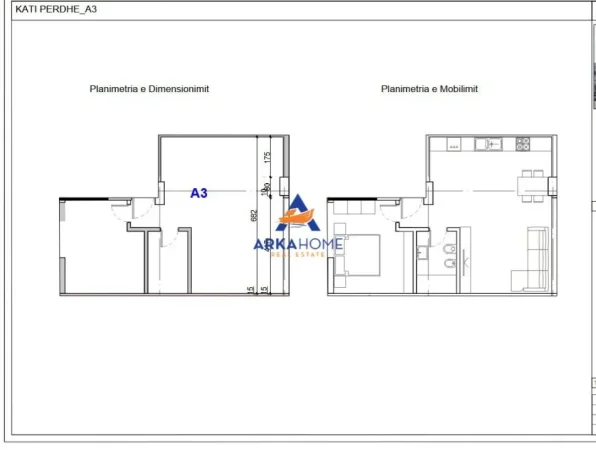 Pogradec, shitet apartament 1+1 Kati 0, 69 m² 75.561 € 