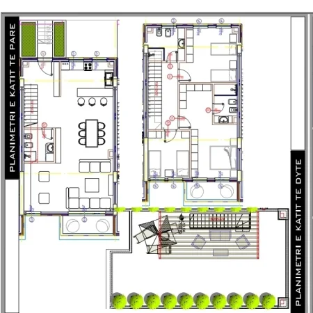 Tirane, shes apartament duplex 3+1 Kati 0, 286 m² 370.000 € (Kodra e Diellit 1)