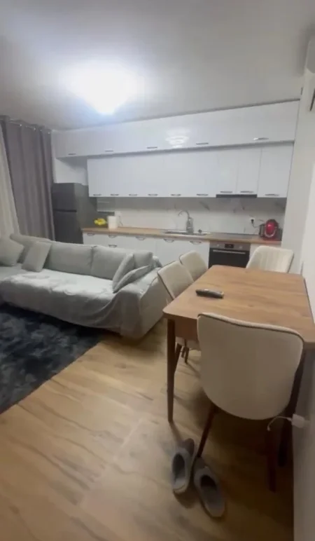 Tirane, jepet me qera apartament 1+1+Ballkon Kati 5, 70 m² 550 €
