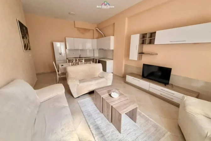 Tirane, jepet me qera apartament 1+1 Kati 1, 90 m² 420 € (rrugen Hamdi Lika)