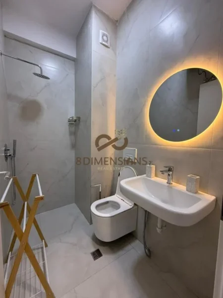 Tirane, jepet me qera apartament 1+1 Kati 7, 50 m² 500 € (kompleksi kadiu)