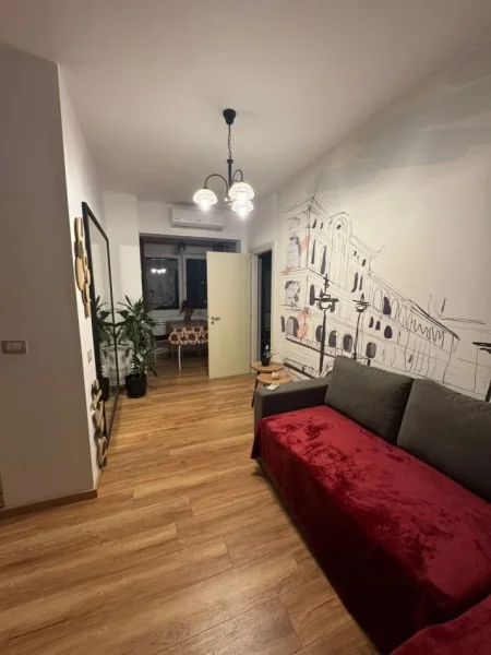 Tirane, jepet me qera apartament 1+1 Kati 1, 60 m² 500 € (Pas Nisharakut)