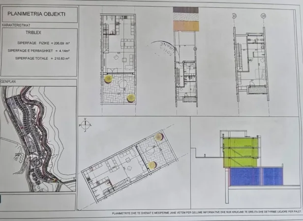 Tirane, shitet apartament 3+1 , 211 m² 390.000 € (FARKE)