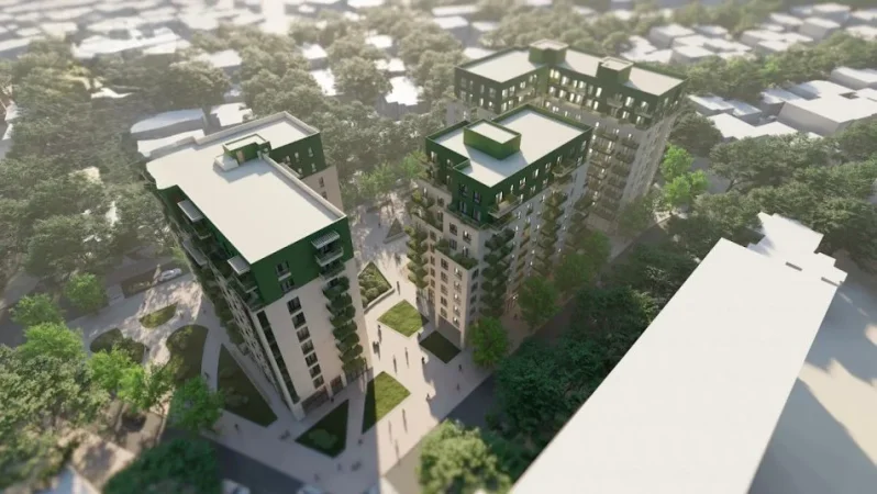 Tirane, shitet apartament 1+1+Ballkon , 70 m² 118.800 € (Viva Residence)