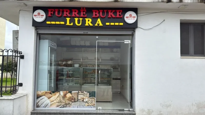Shitet ambjenti i biznesit – Furrë buke “Lura”, 40 m2