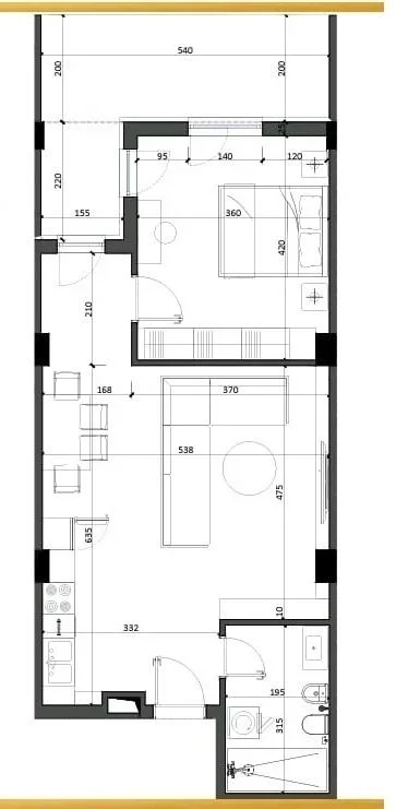 Shqiperi, shitet apartament 1+1 Kati 1, 88 m² 71.988 € (Kamez)