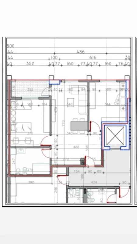 Tirane, shitet apartament 2+1 Kati 7, 98 m² 88.628 € (Kamez)