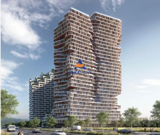 Tirane, shitet apartament 1+1 Kati 21, 145 m² 