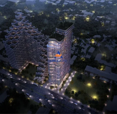 Tirane, shitet apartament 1+1 Kati 21, 145 m² 