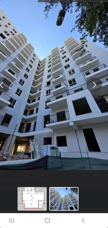 Tirane, shitet apartament 1+1 Kati 9, 66 m² 110.000 € (Lluke kacaj)