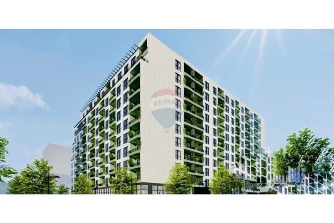 Tirane, shitet apartament 1+1 Kati 7, 89 m² 