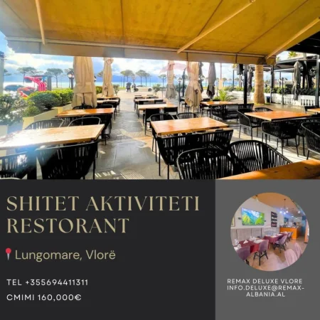 Vlore - Lungomare, shitet bar-resorant Kati 0, 130 m² 160.000 € (Lungomare – Vlorë)