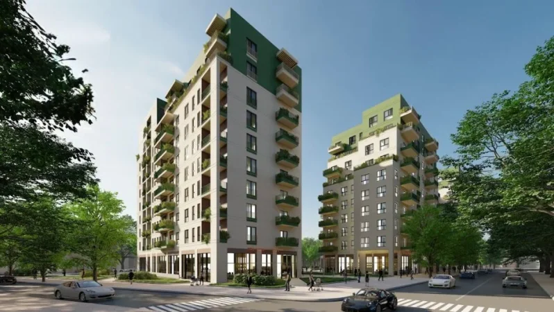 Tirane, shitet apartament 1+1 Kati 2, 70 m² 118.830 € (viva rezidence)