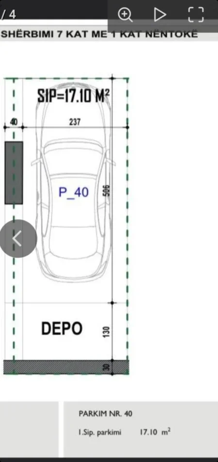 Tirane, shitet apartament 1+1 Kati 5, 64 m² (Paskuqan)