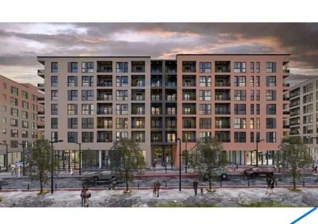 Tirane, shitet apartament 1+1+Ballkon Kati 2, 65 m² 78.000 € (Paskquan, Ringside Residence)