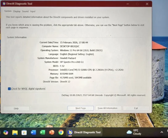 SUPER OKAZIONNNN 🔥🔥🔥Tirane, Shitet Laptop Hp Spectre pro 256Gb NVME