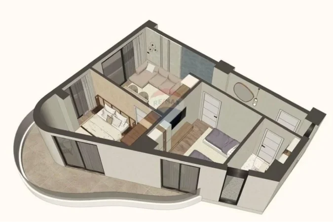 Tirane, shitet apartament , 88 m² 