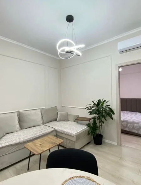 Tirane, jepet me qera apartament 1+1+Ballkon Kati 3, 65 m² 500 € (Rruga Leonard Frroku)