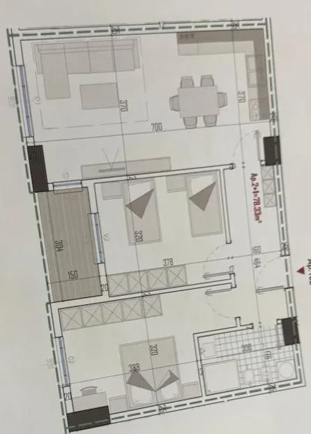 Tirane, shitet apartament 2+1 Kati 4, 90 m² 75.000 € (KAMEZ)