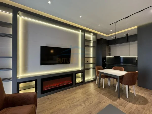 Tirane, jepet me qera apartament 1+1+Ballkon Kati 4, 78 m² 1.000 € (Kompleksi Delijorgji)