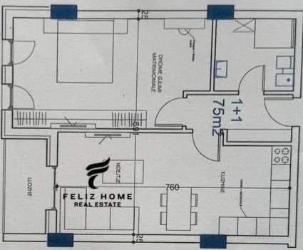 Tirane, shitet apartament 1+1 Kati 3, 87 m² 87.000 € (PASKUQAN)