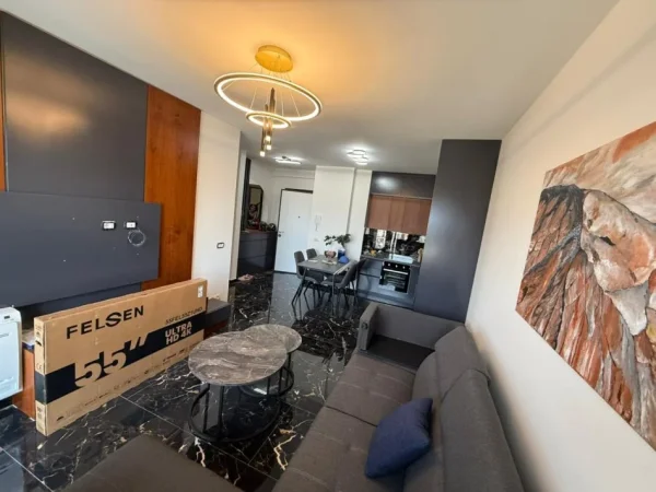 Tirane, jepet me qera apartament 1+1 Kati 8, 550 € 