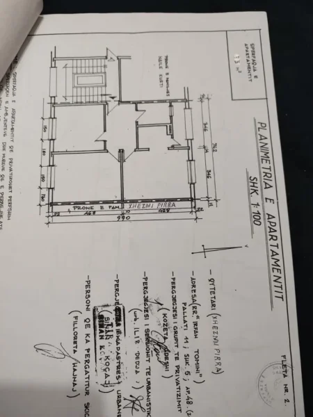 Tirane, shitet apartament Kati 4, 74 m² 128.001 € (Irfan Tomini)