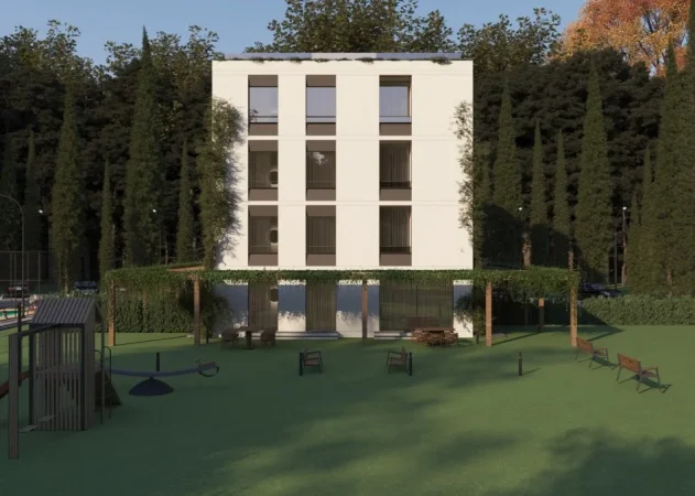 Shitet: 1+1 Himarë 📍 - Sip : 46 m² & 100 m² Oborr 🟢 Ne Perfundim Suvatimesh & Sistem Kapot (5 min larg Detit) 🌊 - 120.000 Euro 🔥