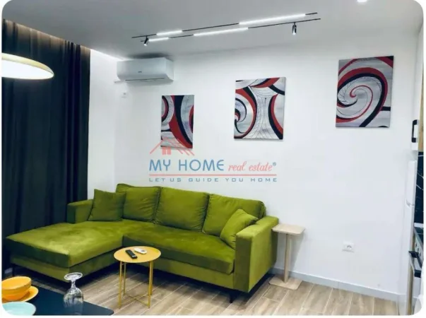 Tirane, jepet me qera apartament 1+1+Ballkon Kati 5, 60 m² 620 € (Stadiumi Dinamo)