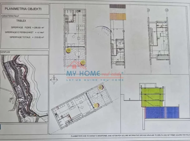 Tirane, shitet Vile 3 Katshe Kati 4, 210 m² 390.000 € (Farke)