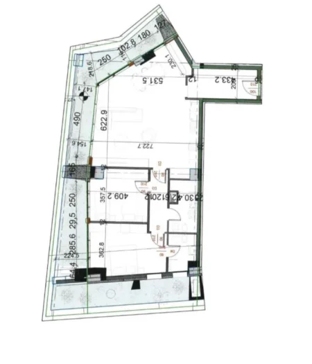 Tirane, shitet apartament 2+1 Kati 6, 164 m² 393.600 € (Komuna e Parisit)