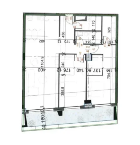 Tirane, shitet apartament 2+1 Kati 6, 180 m² 432.000 € (Komuna e Parisit)