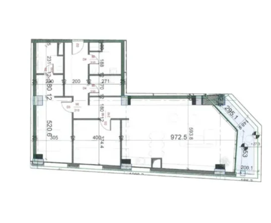 Tirane, shitet apartament 2+1 Kati 6, 171 m² 410.400 € (Komuna e Parisit)