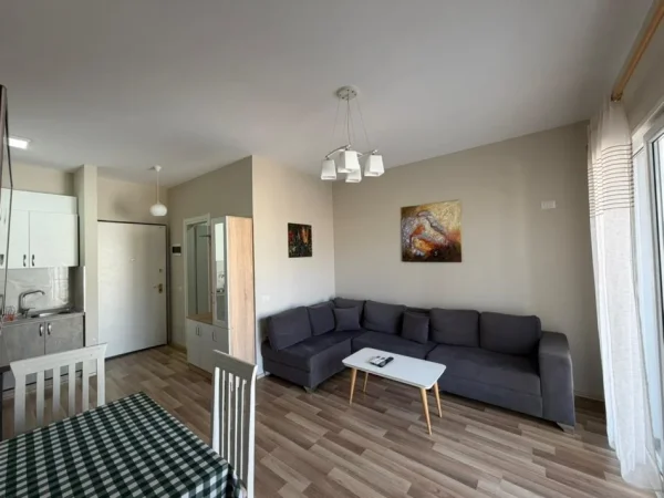 Tirane, jepet me qera apartament 1+1 Kati 5, 55 m² 600 € (Shkolla e Kuqe)