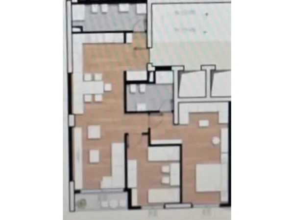 Tirane, shitet apartament 2+1+Ballkon Kati 9, 121 m² 210.000 € (ish fusha e aviacionit.)