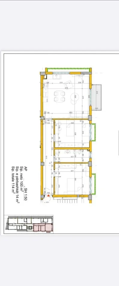 SHITET : 2+1+2wc 📍Liqeni i That (Pamje Nga Liqeni✨️) - 255,000€ - || Pllt.V2026 - Kt.4 - Sp.114m² - Vetem 2 Hapa Larg Liqenit te That🏃🏻‍♂️