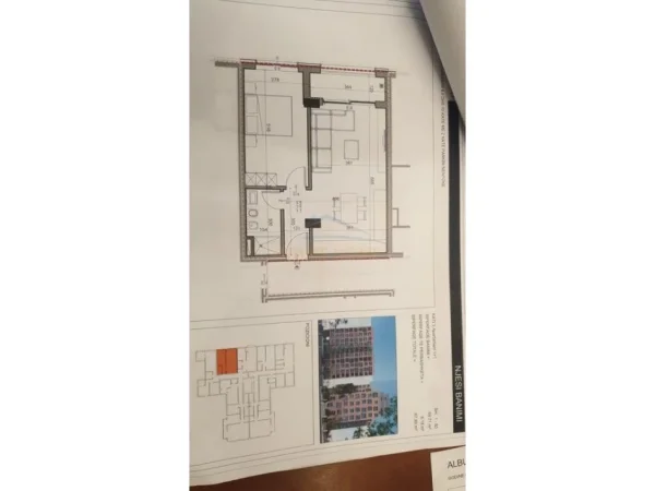 Tirane, shitet apartament 1+1 Kati 3, 66 m² 173.000 € (Pazari i Ri)