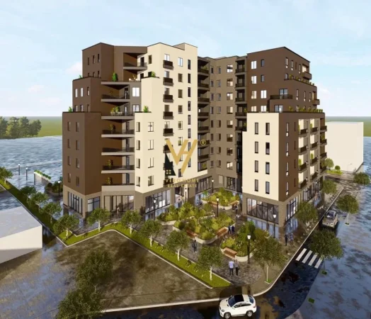 Tirane, shitet apartament 2+1+Ballkon Kati 8, 114 m² 110.000 € (KAMEZ)