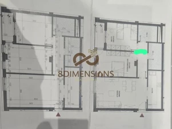 Tirane, shitet apartament 2+1+Ballkon Kati 3, 108 m² 285.000 € (ali demi)