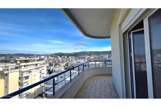 Vlore, shitet apartament 2+1 Kati 12, 104 m² 130.000 € (Rruga Gjergj Ksatrioti, Vlore)
