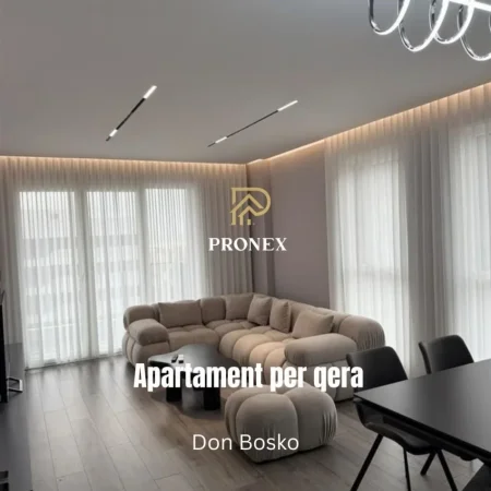 Tirane, jepet me qera apartament 2+1 , 103 m² 900 € (Don Bosko)