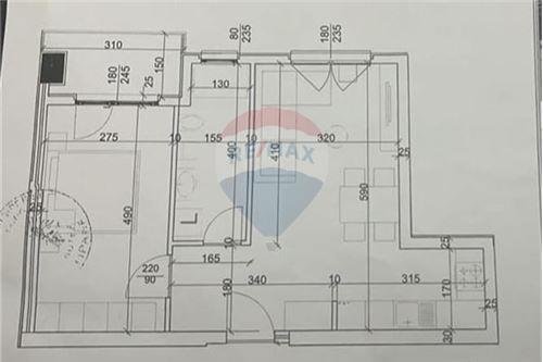 Tirane, shitet apartament 1+1+BLK Kati 8, 65 m² 81'000 Euro (Rruga dritan hoxha)