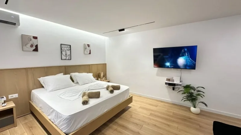 Tirane, jepet me qera garsonier Kati 3, 520 € (Mine Peza)