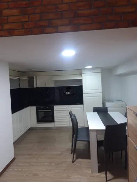 Tirane, jepet me qera apartament duplex 2+1 Kati 0, 70 m² 450 € (FRESKU)