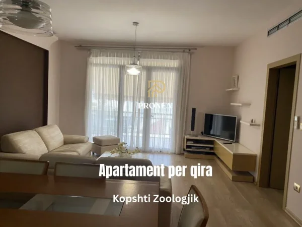 Tirane, jepet me qera apartament 2+1 Kati 4, 113 m² 700 € (Kopshti Zoologjik)